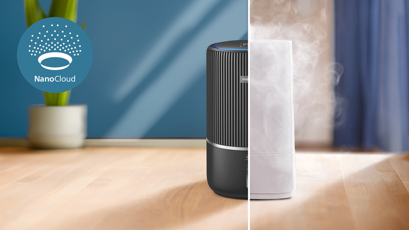 Technologia higienicznego nawilżania NanoCloud