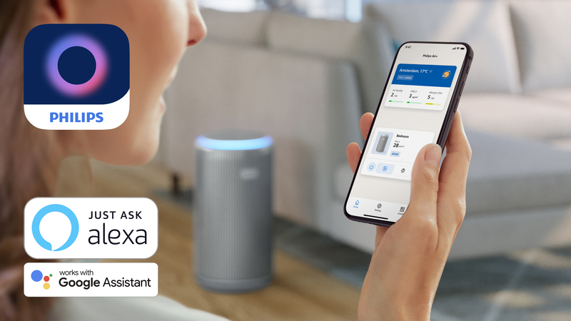 Valdykite savo valytuvą bet kur naudodami „Philips Air+“ programėlę