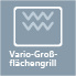 Professionelles Grillen im Backofen: der VARIO-Großflächengrill.