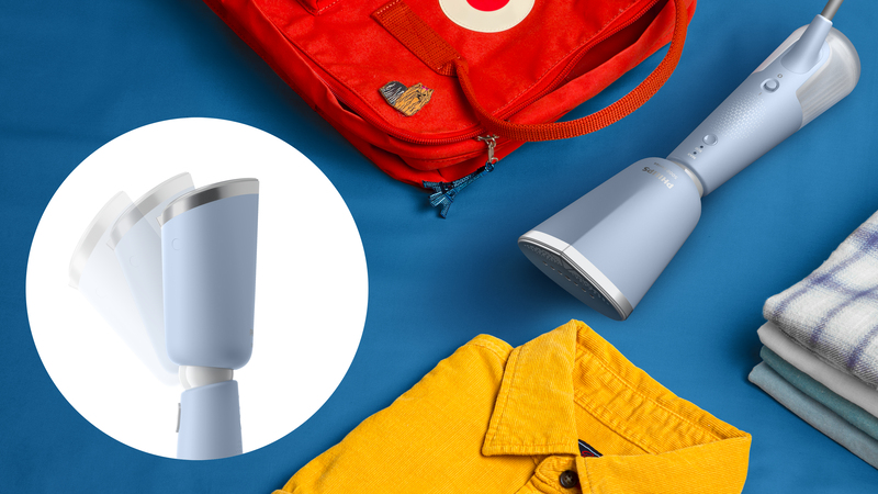 Snygg design med justerbart huvud – lätt att använda och förvara