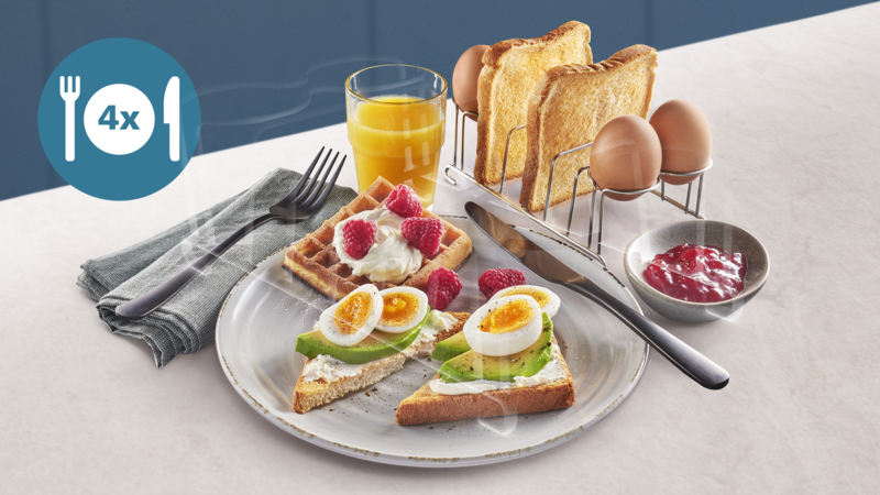 Set da colazione per toast, uova e molto altro