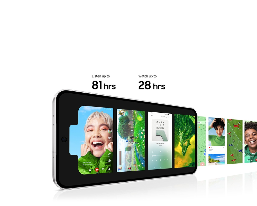 A battery that works harder so you can play longer