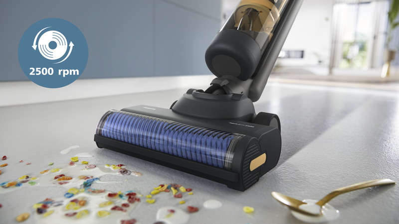 Gepatenteerde hogesnelheidsborstels: AquaSpin 2500 RPM