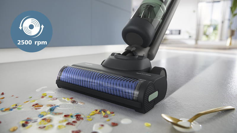 Spazzole a velocità elevata brevettate: AquaSpin 2500 RPM