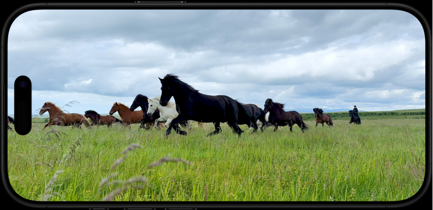 4K 120 fps Dolby Vision. Ein Meister­werk.
