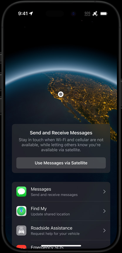 No signal? There’s a satellite for that.