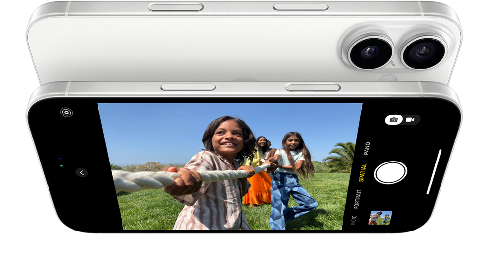 Spatial Capture. Bring a whole new dimension to your photos and videos.