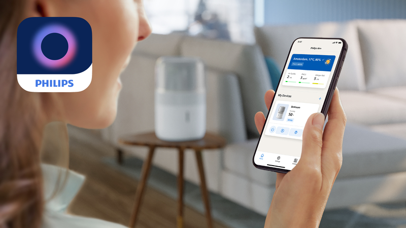 Verbindung mit der Air+ App für mehr Komfort