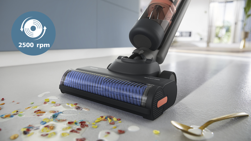 Spazzole a velocità elevata brevettate: AquaSpin 2500 RPM