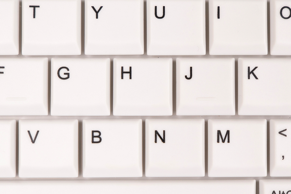 Comfortable typing experience