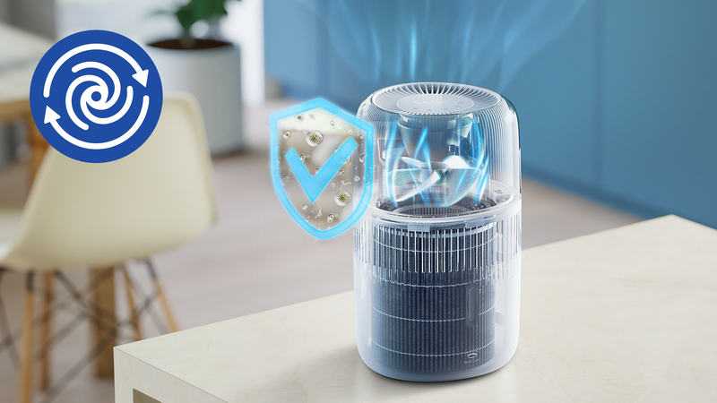 QuickDry Modus für schnellere Filtertrocknung (zum Patent angemeldet)