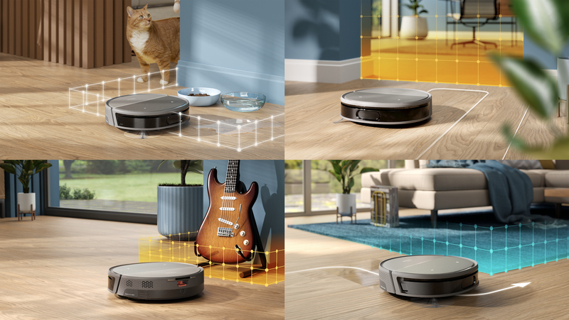 In der intuitiven Philips HomeRun Roboter App