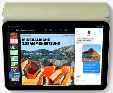 iPadOS und Apps. Machen Spaß. Und alles leichter.
