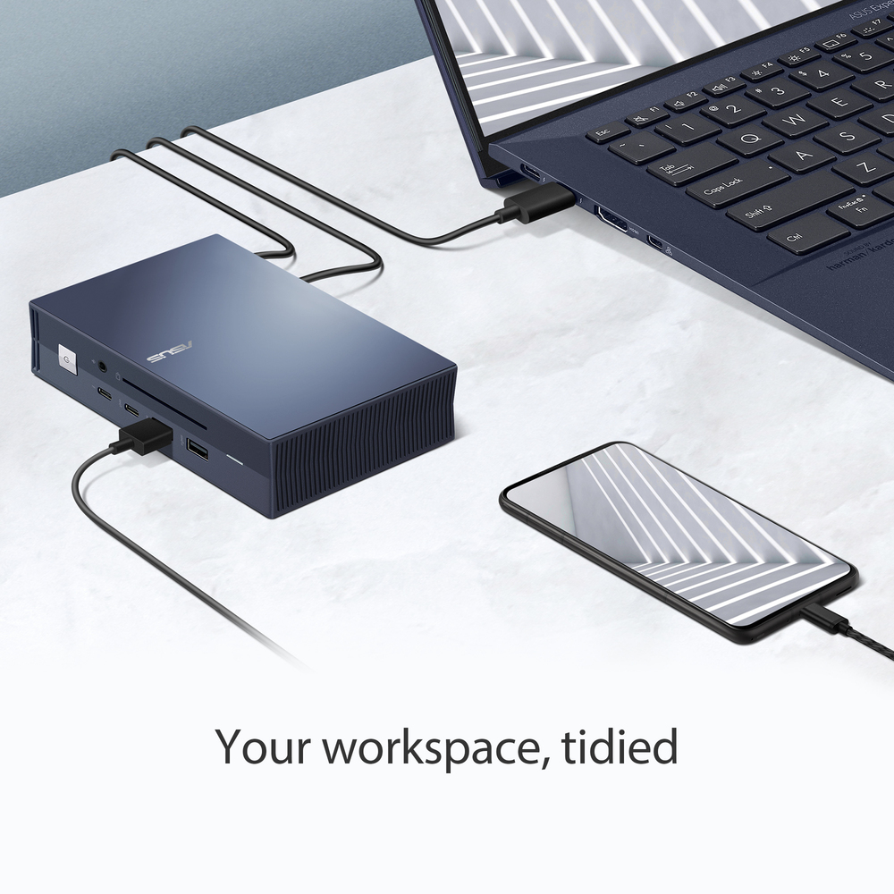 Your workspace, tidied