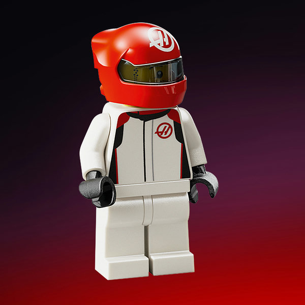1 Rennfahrer-Minifigur