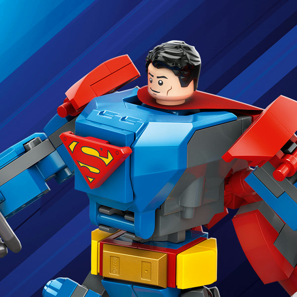 Superman™ sitzt im Cockpit