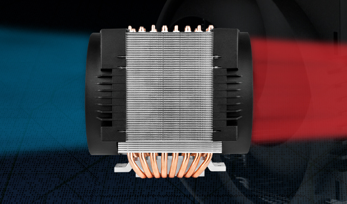 Powerful Fans in Push-Pull Configuration