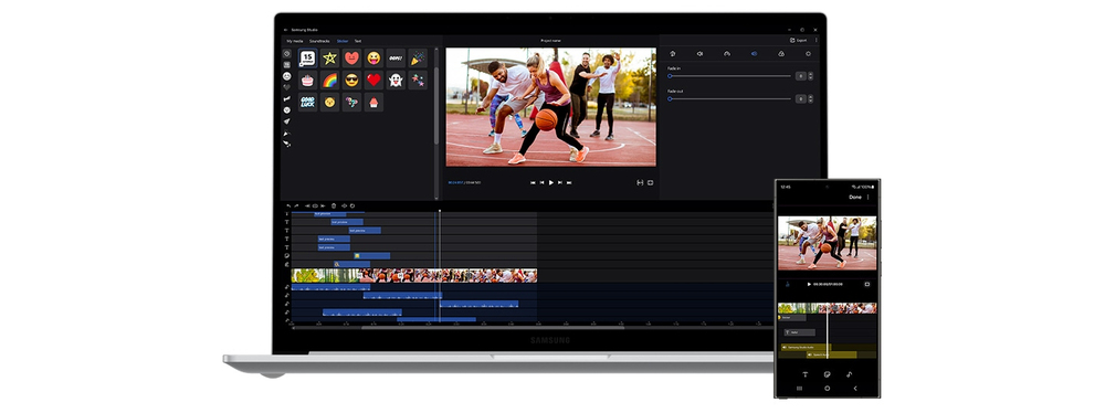 Samsung Studio. Creare e modificare con continuità