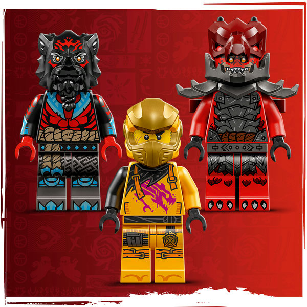 3 NINJAGO® Minifiguren