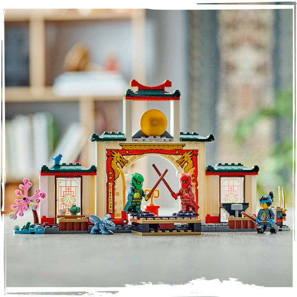 Ninja-Tempel mit viel Details