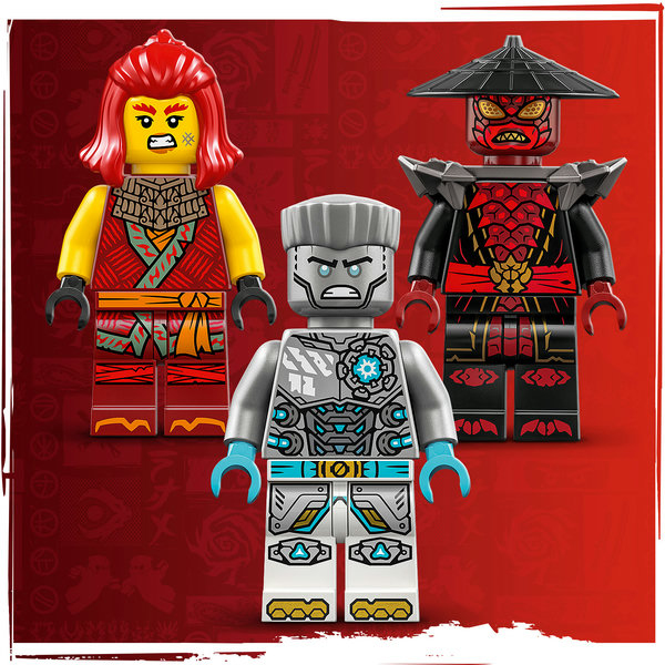 3 NINJAGO® Minifiguren