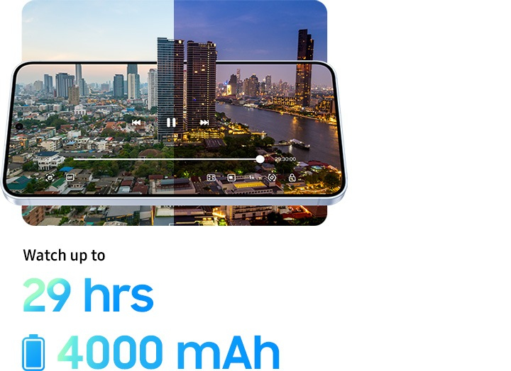 Unparalleled battery life