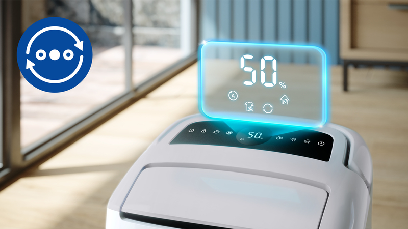 Modalità Automatica e Manuale per un comfort personalizzato