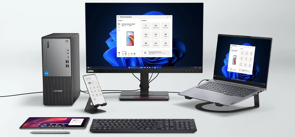 <p>Interazione tra dispositivi per fare multitasking</p>