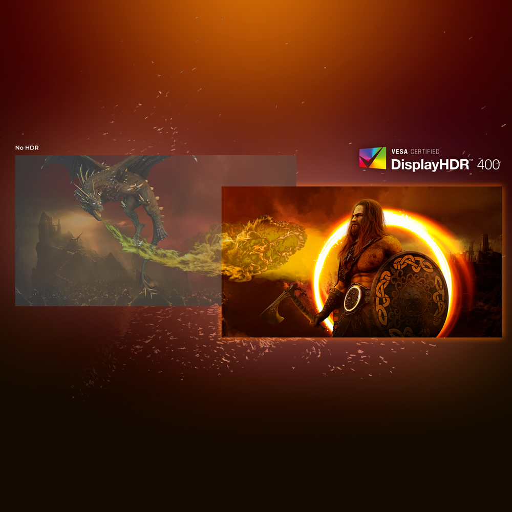 Vesa Certified DisplayHDRTM 400