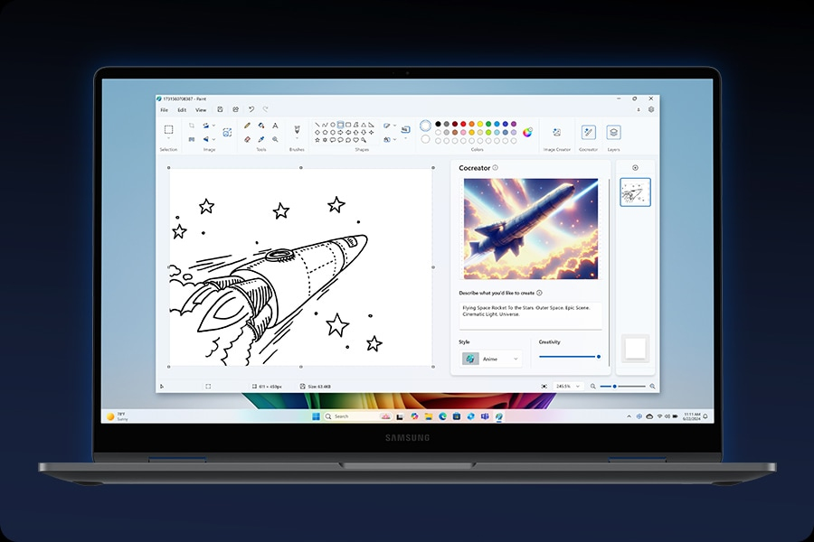 Co-creator. Dream, doodle, transform