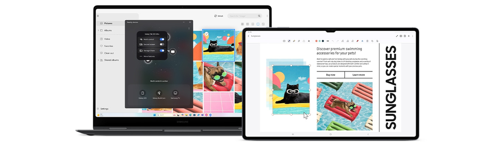 Seamlessly pair and control Galaxy devices