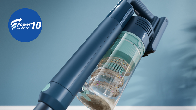PowerCyclone 10: Starke Saugleistung mit minimaler Akkuauslastung (3)