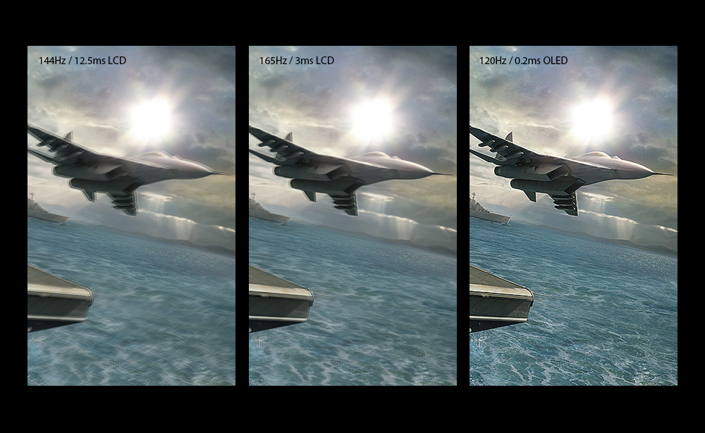 Ultimate 120 Hz / 0.2 ms for exceptional motion clarity