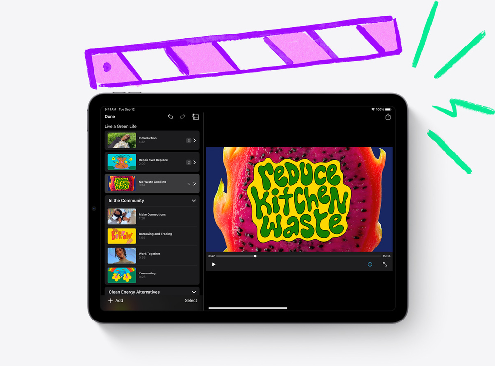 Snap a photo. Scan a doc. Shoot a film. All on the same device.