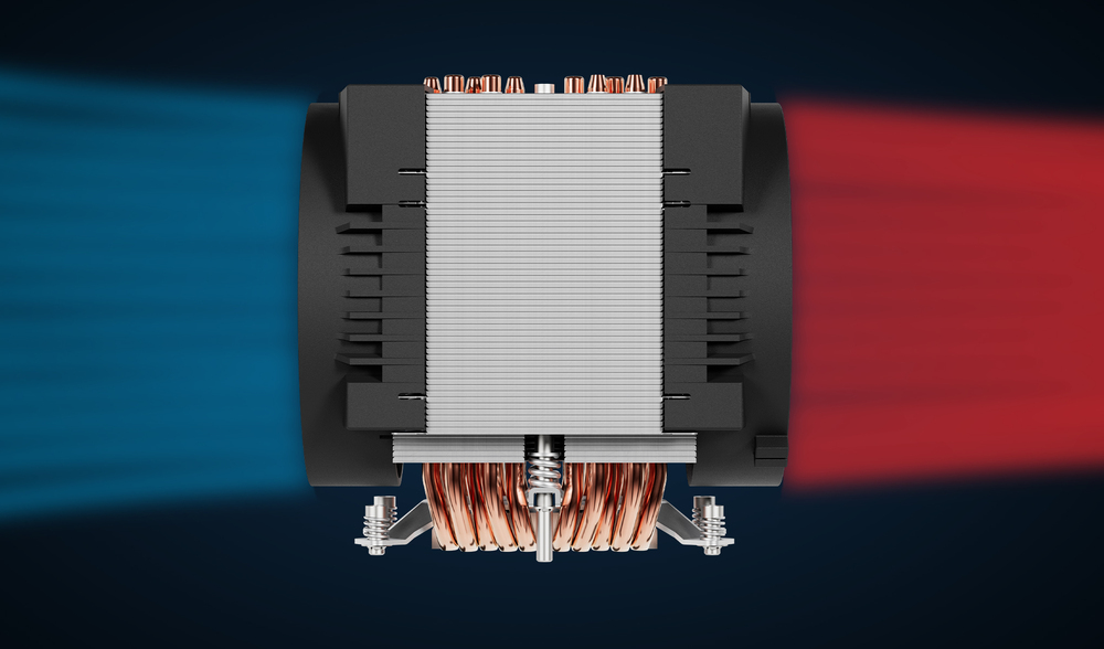 Powerful Fans in Push-Pull Configuration