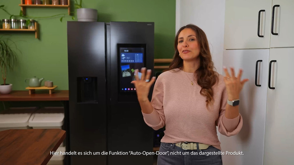 Automatische Türöffnung mit Sprachbefehl oder leichter Berührung