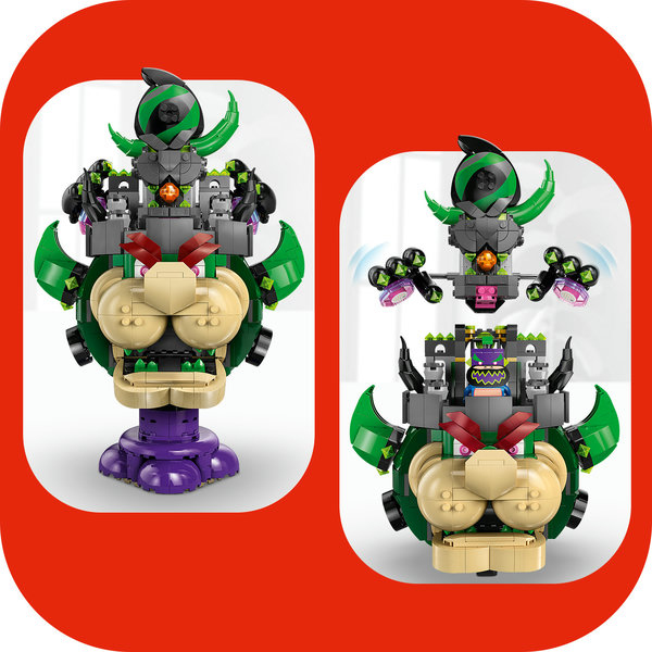 Baubare Schloss-Bowser Figur