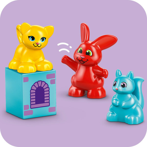 Farbenfrohe Figuren