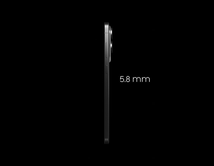 Crafted to be ultra sleek and premium