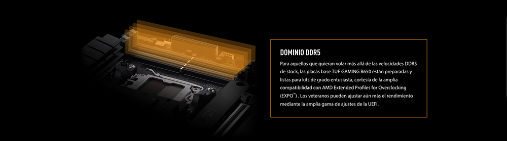 Rendimiento de overclocking de la DRAM