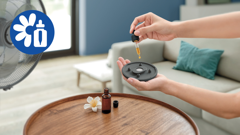 Componente aggiuntivo per aromaterapia per rinfrescare la casa