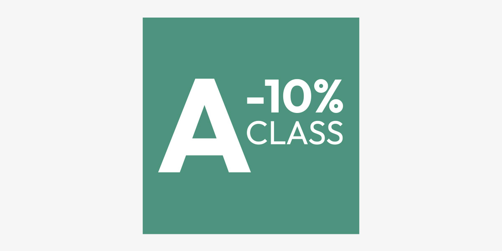 In Classe A, ma 10% più efficiente