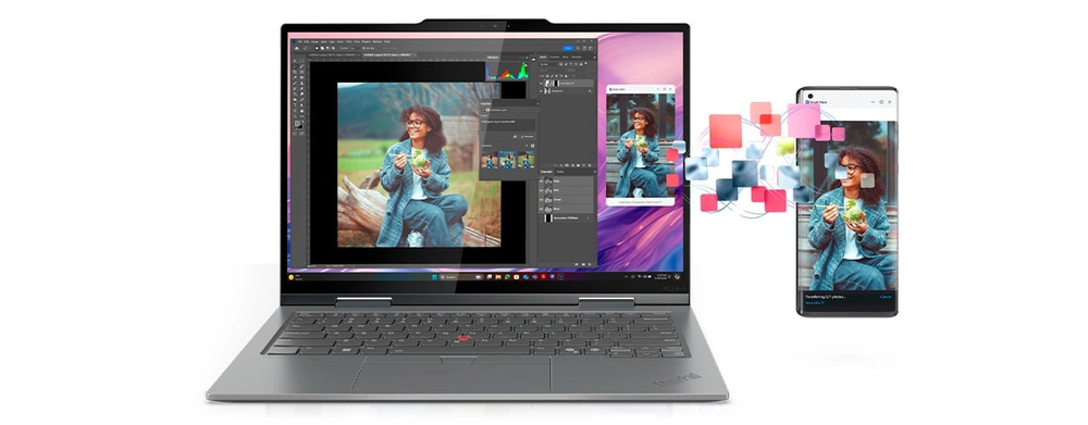 TWO DEVICES, ONE VISION