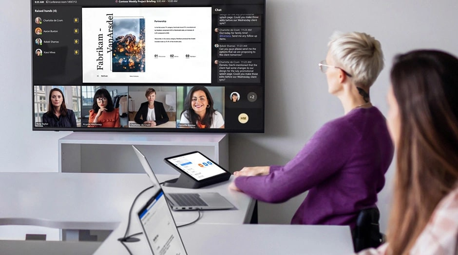<span style="color: rgb(122, 18, 107); font-size: 20px;">ATTUNED TO A BETTER MEETING EXPERIENCE</span><p>Boosted AI Functions</p>