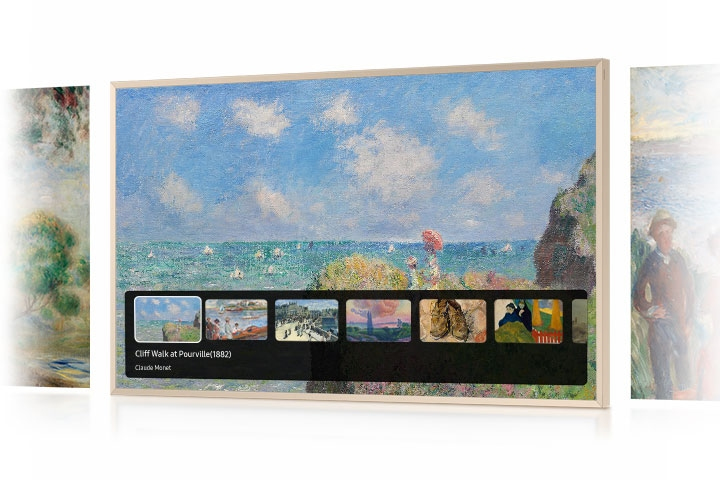 Stream complimentary pieces of art