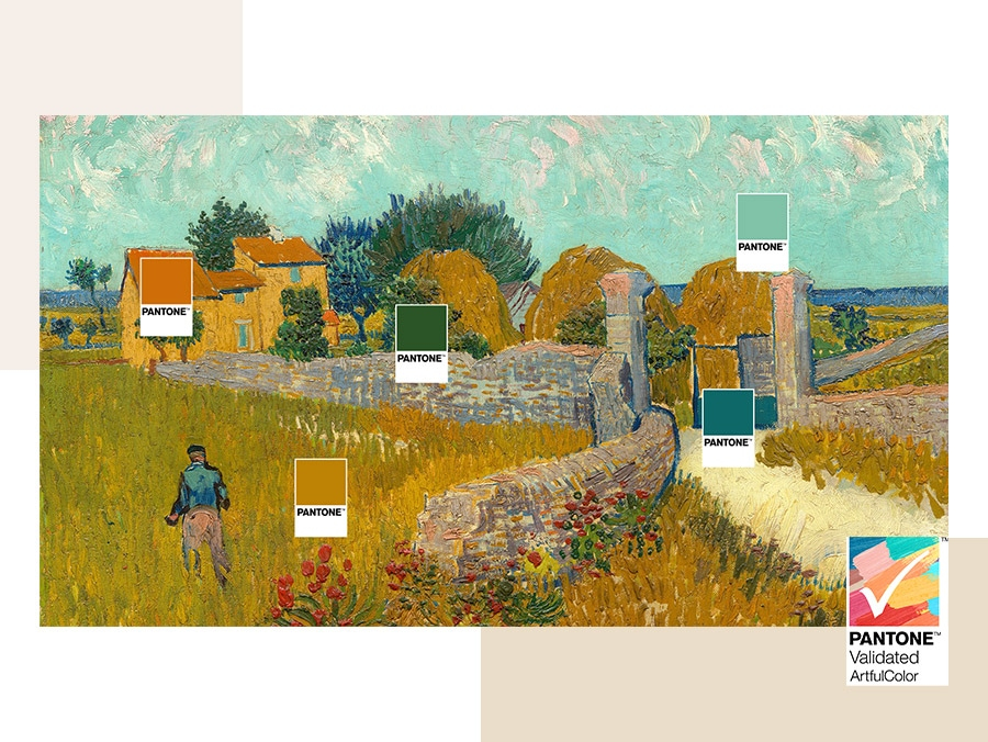 Enjoy artful colours, validated by PANTONE