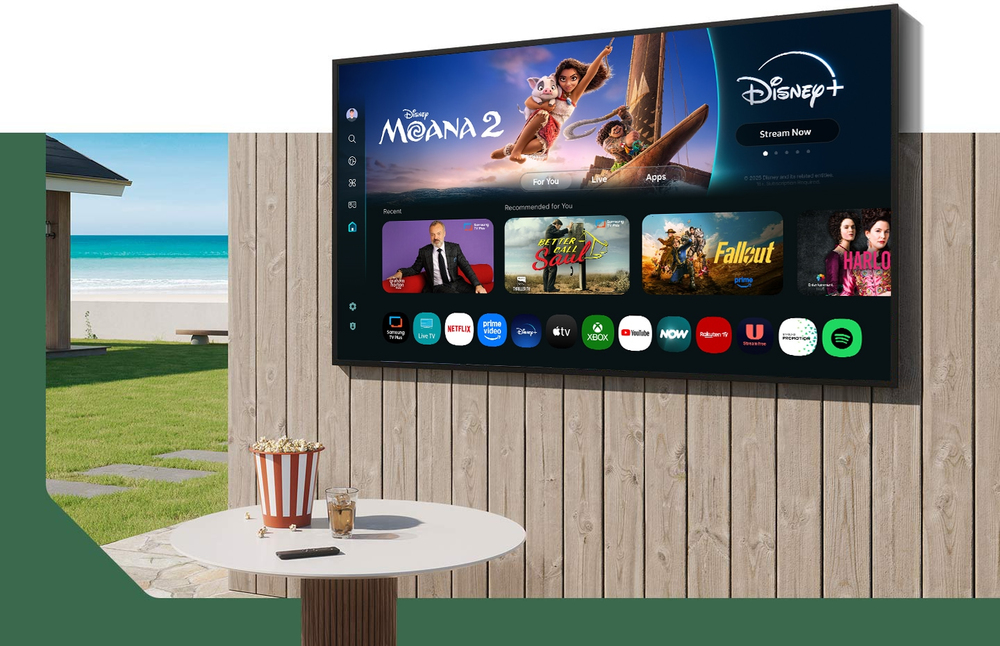 Smart TV powered by Tizen OS