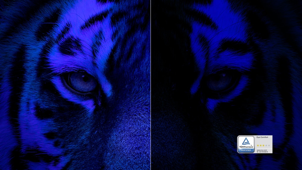 Low blue light
