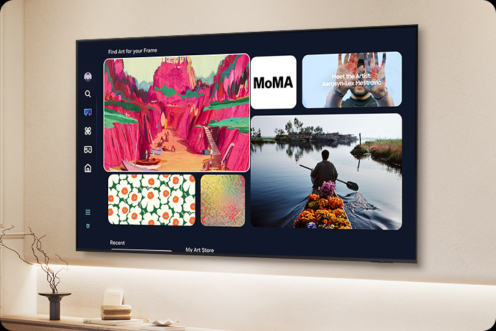 Trova gallerie d'arte di fama mondiale nel tuo TV
