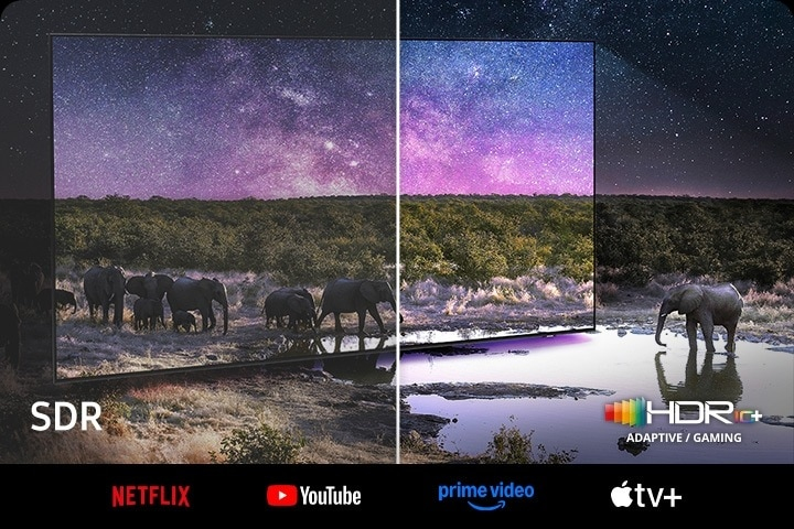 Migliora la visione in 4K con una luminosità superba e colori vividi